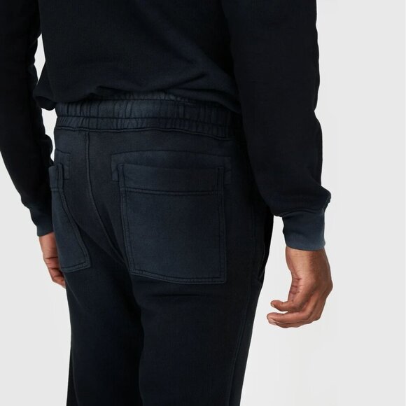 Cotton Citizen Bronx Sweatpants Black Silver Ankle Zipper Pants Size XXL - Picture 3 of 15